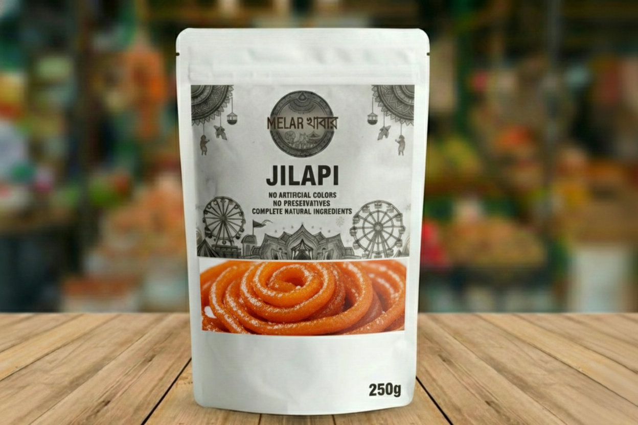 Melar Jilapi (Mele ka Jalebi) -Bengali fair's special sweet snack