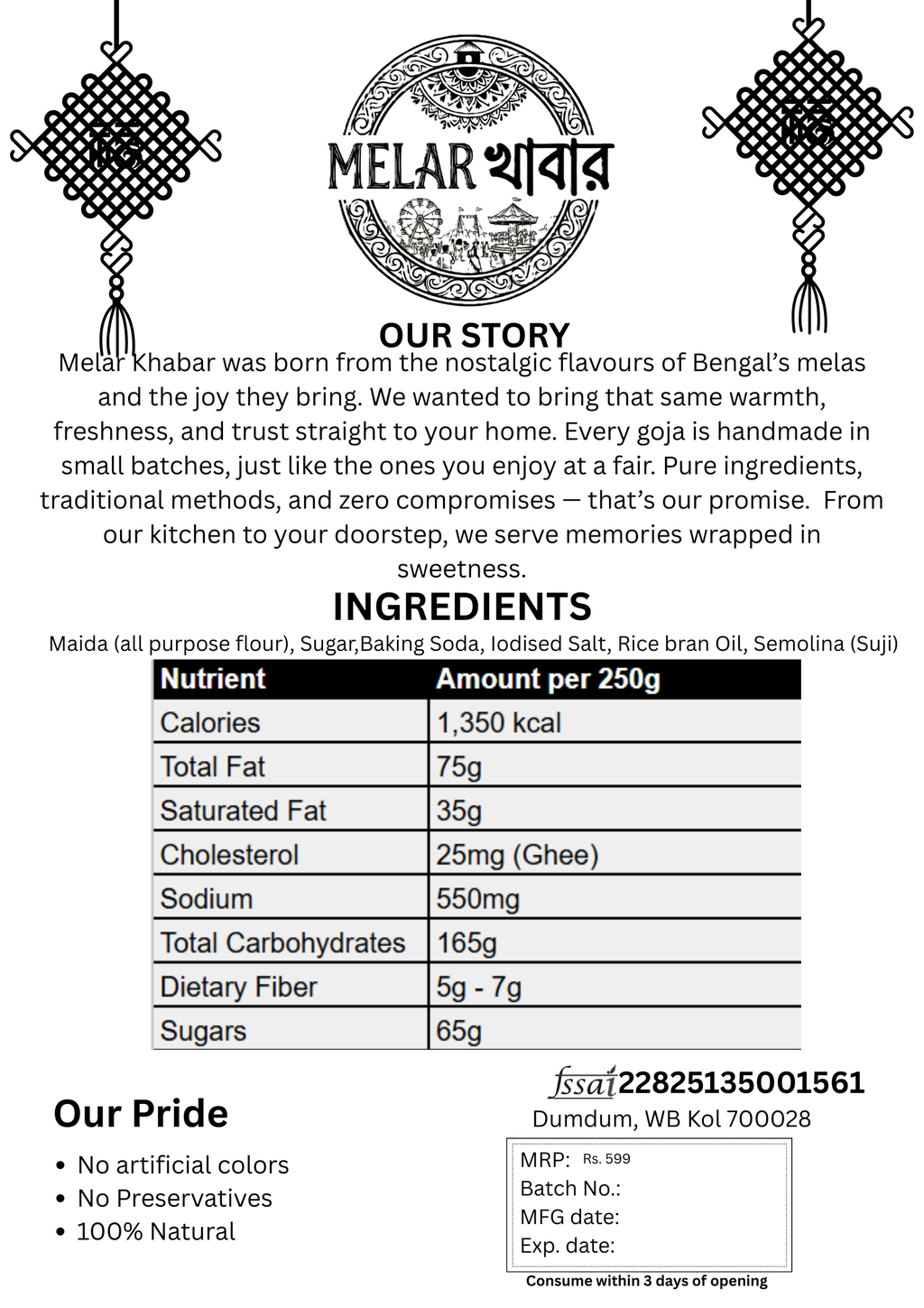 মিষ্টি নিমকি (Sweet Namak Para) -Delicious Sugar Coated Namkeen Snacks